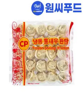 세미원푸드 새우완탕 & 소스세트 (냉동), 340g, 2팩