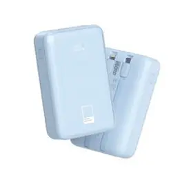 팬톤 22.5W PD 고속충전 빌트인 케이블 보조배터리 20000mAh, Ocean Breeze